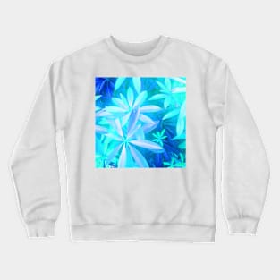 Neon tropical foliage Crewneck Sweatshirt